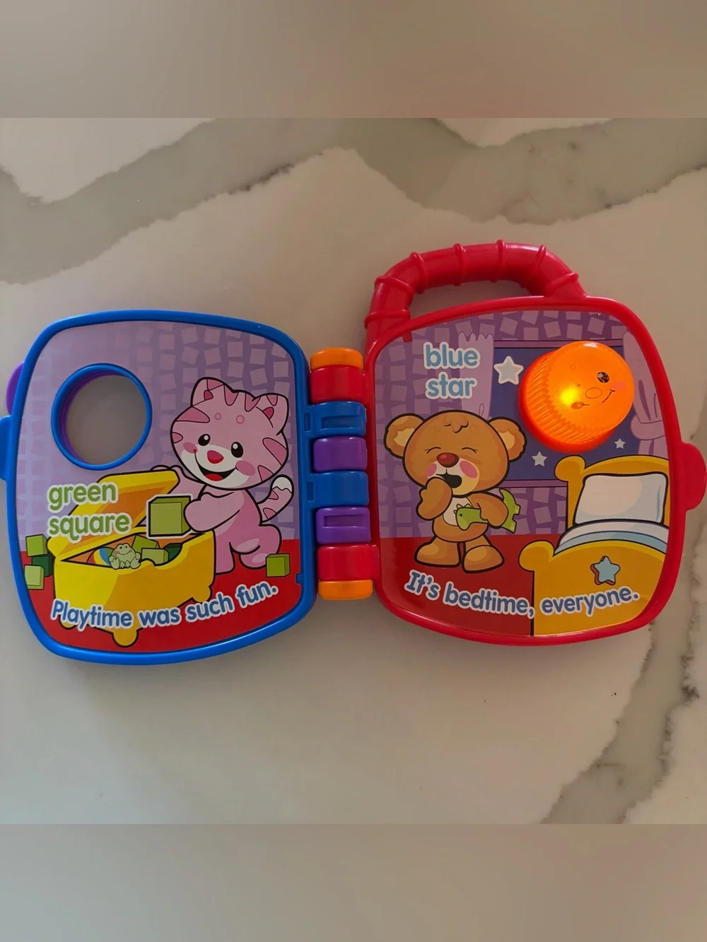 Fisher-Price Teddy's Shapes and Colors Baby Learning Toy